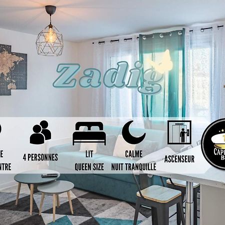 Appartement Zadig - Proche Hypercentre - 4 Pers. à Troyes Extérieur photo