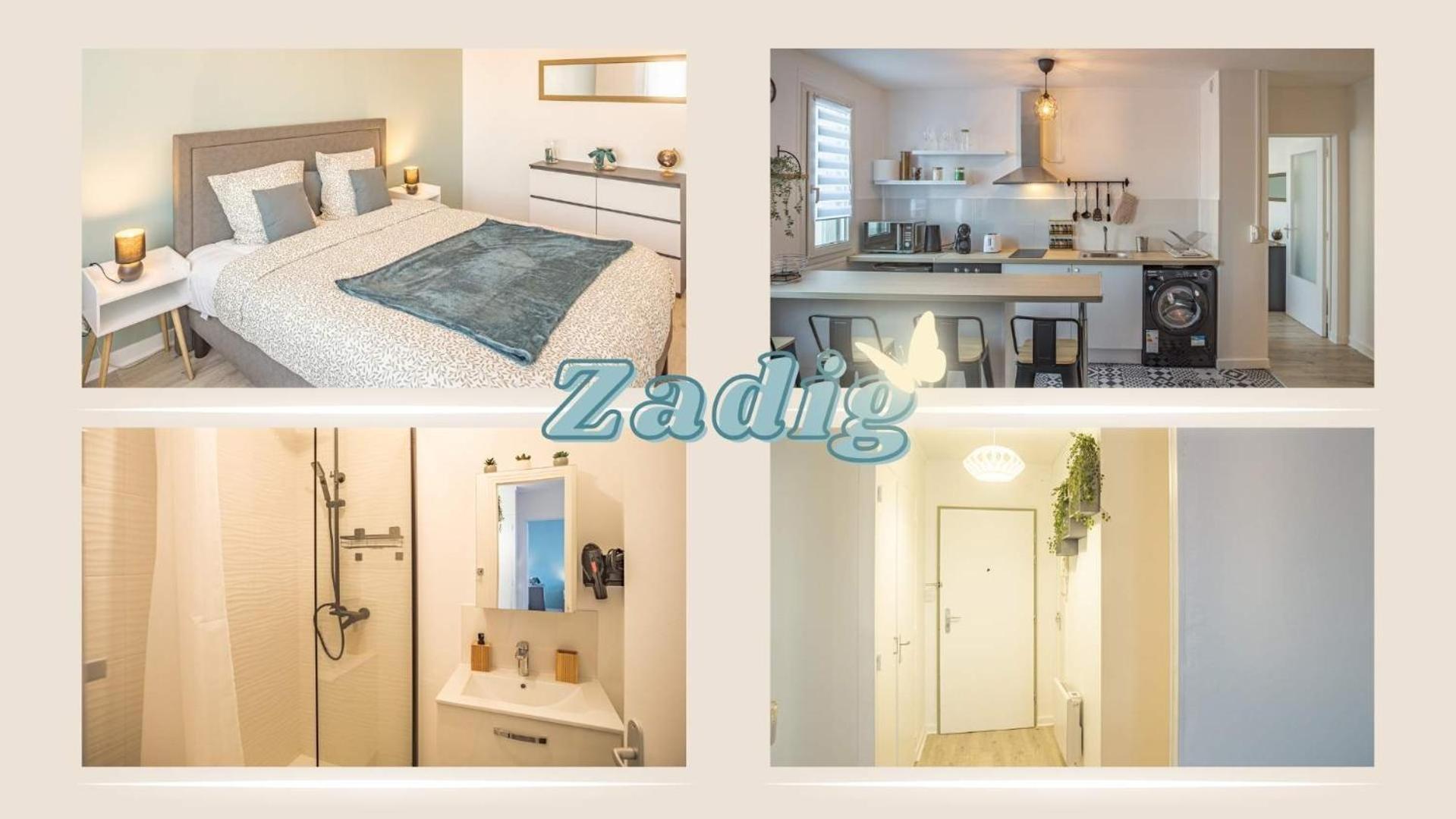 Appartement Zadig - Proche Hypercentre - 4 Pers. à Troyes Extérieur photo